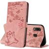 NETANY Cover per Samsung Galaxy A20E/A10E, Flip Premium Pelle PU Libro Portafoglio Protettiva Custodia con Slot Scheda Supporto Stand Magnetica Protezione Completa Cover per Samsung A20E/A10E (Rose)