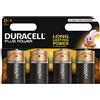 DURACELL Set di 4 batterie Plus Power MN1300 Mono D LR20