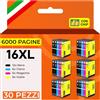 Supply Guy Cartucce compatibili con Epson 16XL per WF-2510 WF-2530 WF-2630 WF-2660 WF-2760 (30 cartucce)