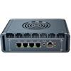 UDPTCP Micro firewall, 4 porte LAN i226-V 2.5Gbe, mini PC senza ventola Intel Core i3-1215U SIX Core, 2* DDR4 1* M.2 Supporto AES-NI Barebone Router PC VPN, HDMI DP USB3.0 NO RAM NO SSD