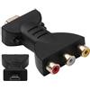 Pineeseatile HDMI Adattatore Portatile HDMI a AV Rosso Bianco Giallo Bianco HDMI a AV Converter HD HDMI A AV Converter Video Audio Adattatore Adattatore HDMI a AV Connettore