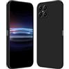 RankOne Custodia per HONOR X8 (4G) (6.7 Inches) Cover Morbida in Silicone TPU - Nero