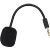 Bewinner Microfono di Ricambio per Cuffie da Gioco Barracuda X, Microfono con Cancellazione del Rumore da 3,5 Mm, Microfono da Gioco Rimovibile con Schiuma