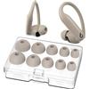 AhaStyle Cuscinetti auricolari per Beats Powerbeats Pro 2 (2025) con scatola di immagazzinaggio [si adattano alla custodia di ricarica] 5 paia di gommini di ricambio in silicone XS/S/M/L/XL per Beats