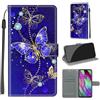KENHONER Custodia per Samsung Galaxy A40, Farfalla | Portafoglio Pelle PU, Magnetica, Resistente Agli Urti, Scomparto Carte Credito, Pieghevole, Flip Libro, Motivo