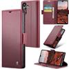 Rerzoiro Cover per Samsung Galaxy A05s Custodia Portafoglio [Blocco RFID] Premium Pelle PU Wallet Case Flip Libro con Porta Carte Slot Supporto Flip Case per Samsung Galaxy A05s, Rosso