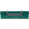 Lanko DDR3 Laptop SO-DIMM a Desktop DIMM Memory RAM Connector Adapter DDR3 adattatore di memoria interna del computer portatile a RAM desktop, 159778