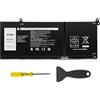 ASUNCELL 11.25V-41Wh G91J0 Batteria per computer portatile Dell Inspiron 14 5000 5410 5415430 5435 5440, Dell Latitude 3140 3320 3330 3420 3430 3520 3530, Vostro 15 3000 3510 3520 3530 3535 5510