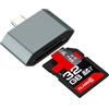 zoyuzan Lettore di schede SD USB C Adattatore a Micro SD Card Reader Scheda Memory per iPhone17 16 Pro Max Lettore di schede per iPad per Apple TF con lettore di schede Convertitore a fotocamera digitale