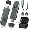 SHOYEE Trasmettitore e ricevitore HDMI wireless, supporta trasferimento dati 4K30Hz, connessione stabile fino a 100 metri, Dual Band 2.4G/5G, extender wireless di rete per laptop/fotocamera/dispositivi di