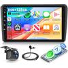 Hodozzy 6G+128G 8-Core Autoradio per Audi A3 2003-2013/S3 8P 2006-2012/RS3 2011-2012 Android Bluetooth GPS, 9 Pollici Touchscreen Radio con CarPlay Android Auto Wireless, WiFi DSP, FM RDS Telecamera