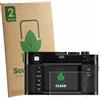 ScreenLeaf Pellicola Protettiva per Leica M (Typ 240) | 2 Pezzi Chiara Protezione Schermo Made in Germany Antigraffio Proteggi Schermo Case-Friendly
