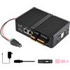 Waveshare IPCBOX-CM5-B(2xRS485 & 2xRS232), Gigabit/2.5G Dual Ethernet Industrial Computer Based On Raspberry Pi CM5(NOT Included), Support 4K Display Output and 4G/5G Module, For All Compute Module 5