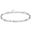 Maserati Bracciale Uomo in Acciaio, Collezione ICONIC, Tridente, Idee Regalo Fidanzato, Amico, Papà