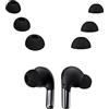 kwmobile 6x Auricolari di ricambio compatibile con OnePlus Buds Pro 2 - Gommini sostitutivi per cuffie In-Ear in Silicone TPU