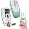 KeautFair Mini mouse Bluetooth senza fili con lettore di schede TF (fino a 2 TB), portatile, silenzioso, ricaricabile, ottico, compatto, ideale per viaggi, PC, smartphone, laptop, tablet, computer, ufficio e