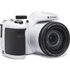 KODAK Pixpro Astro Zoom AZ405 - Fotocamera Digitale Bridge, Zoom 40X, Obiettivo Grandangolare 24 mm, 20 Megapixel, LCD 3, Video Full HD 1080p, OIS, Batterie AA - Bianco