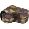 Generico Custodia fotocamera DSLR, compatibile con Canon, 5D 6D 7D | Borsa in neoprene 15x11.5x20cm/5.9x 4.5x 7.8inch, borse a mano, D750 S1 S1R(Camouflage Green)
