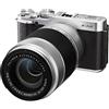 Fujifilm X-A2 Doppio obiettivo XC16-50MM e XC50-230MM e Fotocamera Digitale da 16 Megapixel, Sensore CMOS APS-C, Ottiche Intercambiabili, Argento/Nero