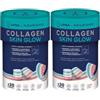 NOURISHƎD UPSA x Nourished Collagen Skin Glow, con Niacinamide 60 Gummies, Bipacco