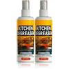 Generico Grease Killer Spray, Pulitore Greasekiller Griglia Barbecue, Pulitore Spray Sgrassante per Griglie, Fast-Acting Spray Pulizia Forno Incrostato per Cucina Piastre di Cottura da Stoviglie (2PC)