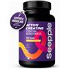 SEEPPLE ACTIVE CREATINE - Integratore Alimentare con Creatina Monoidrato 100% Pura 200 Mesh ad Alta Solubilità - 300 g - Senza Glutine e Lattosio - Made in Italy