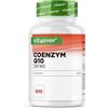 vit4ever Coenzima Q10 con 200 mg per capsula - 180 capsule vegane | Scorta per 6 mesi - Q10 di alta qualità - Alto dosaggio - Senza additivi inutili - Vegan