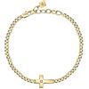 Morellato Bracciale Uomo Cross, Estándar, Nessun tipo di materiale, Nessuna pietra preziosa
