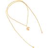 Tmboryuu Collana con perline irregolari in avanti Design resistente all ' abrasione Catena a clavicola per uso quotidiano prolungato Pezzo gioielli a strati per feste