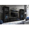 Komodee Set Tivoli Grande Nero 250x159x35 cm