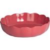 Emile Henry Stampo per torta rotondo in ceramica, rosa, 27 cm