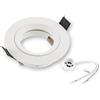 SEBSON® Faretto ad incasso, Tipo 7, bianco, LED / Alogena, including attacco GU10