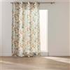 Douceur d'Intérieur, Hailey - Tenda con occhielli (140 x 260 cm) arancione, poliestere e lino