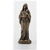 Veronese Design Statua in resina dipinta a mano con Madonna e Gesù Bambino e Gesù Bambino, 9,5 cm, decorazione per la casa