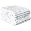 Ritz Royale Collection - Set di Asciugamani da Cucina Molto Grandi in 100% Spugna di Cotone Pettinato, Altamente Assorbente, 71 x 45 cm, Confezione da 2, a Quadretti, Color Rugiada