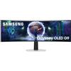Samsung Monitor Gaming Odyssey OLED G9 (S49DG934), Curvo (1800R), 49'', 5120x1440 (DQHD), 32:9, HDR10+, QD-OLED Glare Free, 240Hz, 0,03ms (GtG), Compatibilità G-Sync, HDMI, Micro HDMI, DP