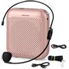Norwii Amplificatore Vocale Portatile con Microfono Auricolare Cablato e Cintura, Mini Ricaricabile Altoparlante per Insegnanti, Guida Turistica, Allenatori, Presentatori, Riunione, Yoga