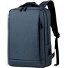 Mixroom - Zaino Porta PC Uomo Borsa per Computer Portatile Custodia Laptop Notebook 15.6" Con Attacco USB Casual Scuola Viaggio Z33 Blu