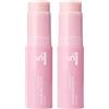 Aderpmin Pink Collagen Volume Multi Balm Stick,Hydrating Balm Eye Cream Make Up Base & Moisture Stick,Deeply Nourishing Solid Moisturizer,Collagen Wrinkle Sticks Face & Body Balms for Face Lips & Neck (2Pcs)
