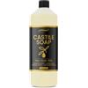 Lucemill Sapone di Castiglia Liquido Biologico | 1 Litro | Sapone Naturale Corpo e Mani | Base Liquida Delicata Senza Profumo | Ideale per Ricarica e Uso Quotidiano