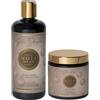 NOIA PARIS NOIA HAIR - Pacchetto Duo SHAMPOING 500 ml + maschera 500 ml (PACK DUO GLOW PROTEINE DI SEta, ACID HYALURONIC & MIELE SHAMPOING + MASCHERA