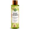 Just Herbs Shampoo idratante al germe di grano aloevera Silky Strength per capelli secchi e fragili, senza silicone e prodotti chimici, 200 ml