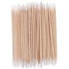 Ipetboom Cotton Swabs per Nail Cleaner 1200 Pezzi in Legno e Cotone | Punte Appuntite Doppie, Precisione per Nail Art e Makeup, Bianco Monouso con Design Double-ended