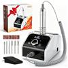 CozyZen Fresa Unghie Elettrica Professionale 35000 RPM con LCD | Lima Elettrica per Unghie con Pedale, Bassa Rumorosità, Controllo Velocità, per Unghie Acriliche e Gel, Casa e Salone