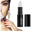Pineeseatile Rossetto opaco impermeabile a lungo durata di rossetto in velluto non snock tazza non dissolvenza labbra stick portatile rossetto idratante per labbra gloss per il trucco a tema Halloween bianco