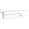 Aprilsunnyzone Piedino in silicone per aprire cassetti e cassetti, senza contatto, maniglia per armadietti da cucina, maniglia a pedale per bidone della spazzatura (bianco)