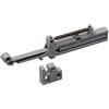 UMAXO® Ammortizzatore Per Cassetti Soft-Close, Sistema Di Chiusura Automatica, Guida Per Cassetti Autobloccanti, Montaggio Laterale, Colore Grigio