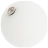 BESPORTBLE Paralume Sferico in Vetro Bianco Latte Opaco 14X14X14 CM Sostituzione per Lampadari Attacco G9 Design Moderno per Spazio Abitativo e Casa