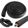 RANJIMA Isolamento per tubi, in schiuma, autosigillante, 1,8 m, diametro 16 mm, 22 mm, 25 mm, 32 mm, colore nero, isolamento per tubi di riscaldamento, tubi in rame, impianti sanitari (1,8 m, Ø 16 mm)