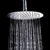 KUNGYO 304 - Soffione a pioggia in acciaio inox ultra sottile (30 cm rotondo)